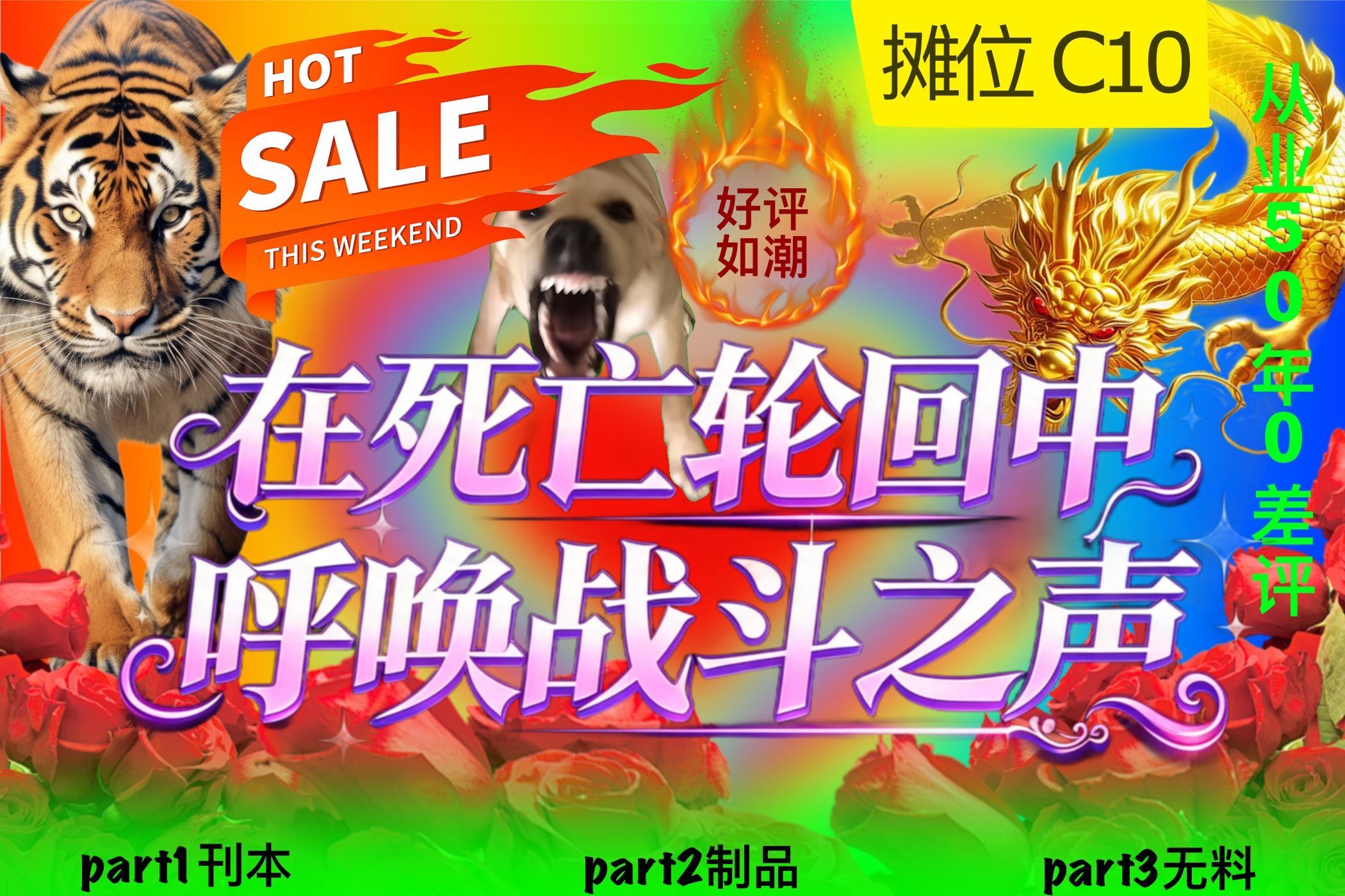 摊位 C10 摊宣封面